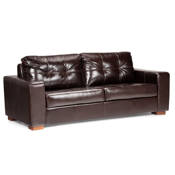 Sofa Salerno Cuero 3 Cuerpos Edición Limitada DeNony.cl